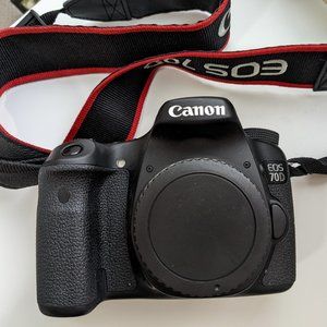 Canon 70 D Camera - BODY ONLY